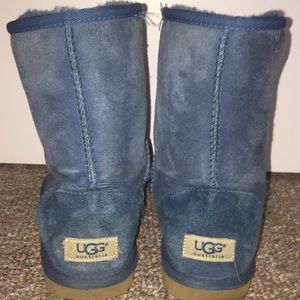Blue Classic Short Uggs